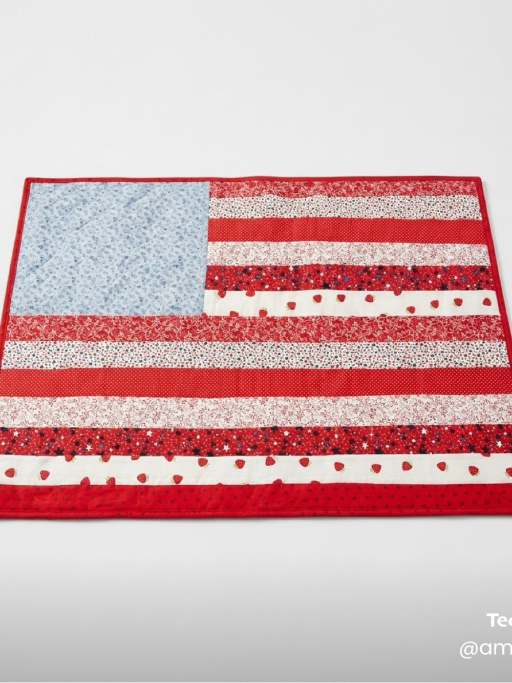 Patriotic Quilted American Flag